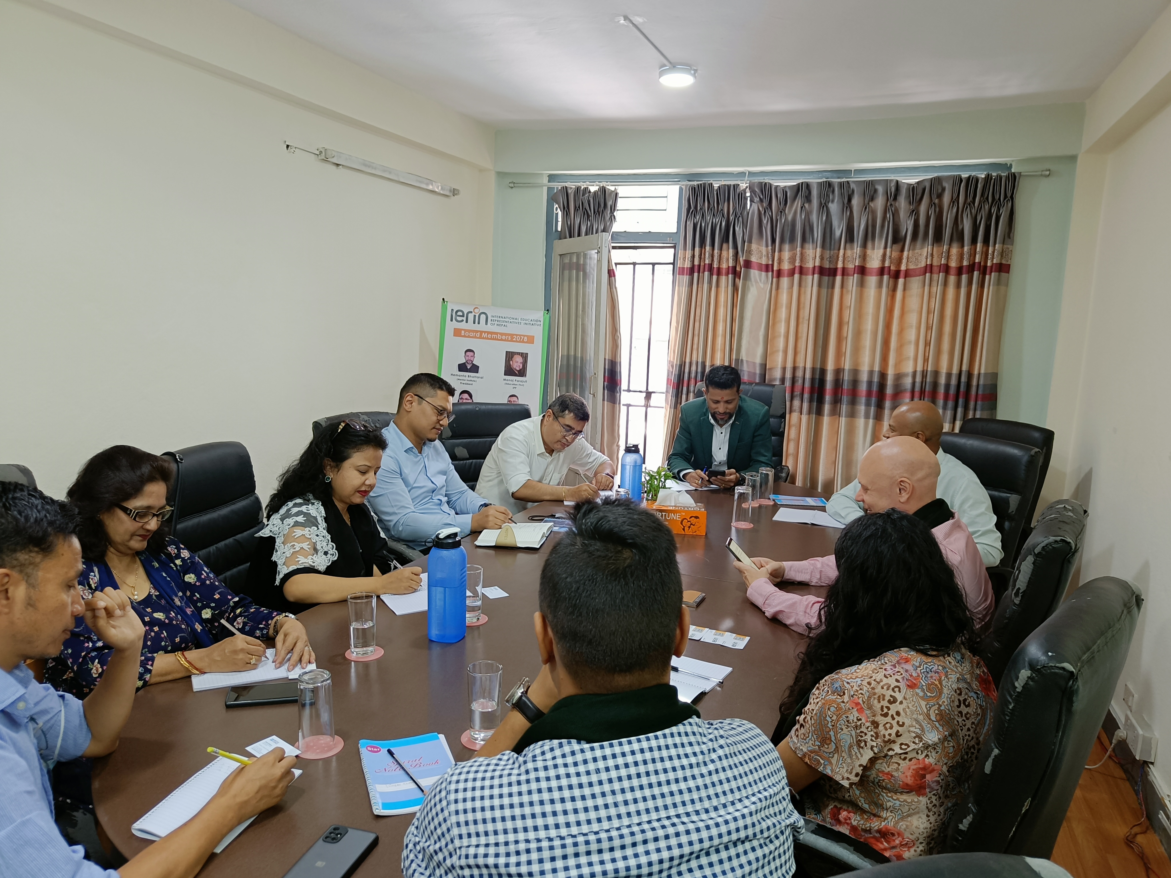 Ierin-Meeting with British Council